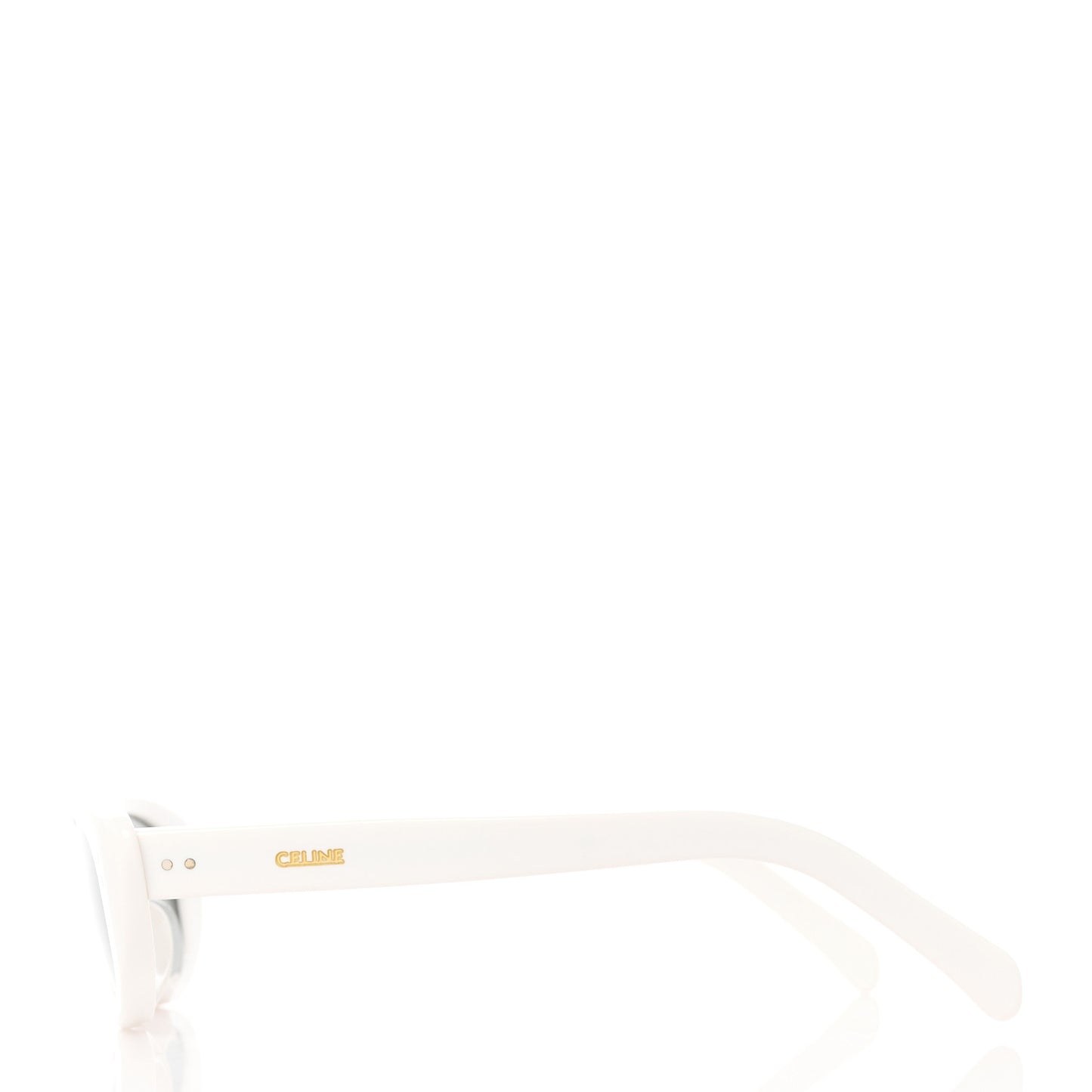 Acetate Cat Eye Sunglasses CL40095U White