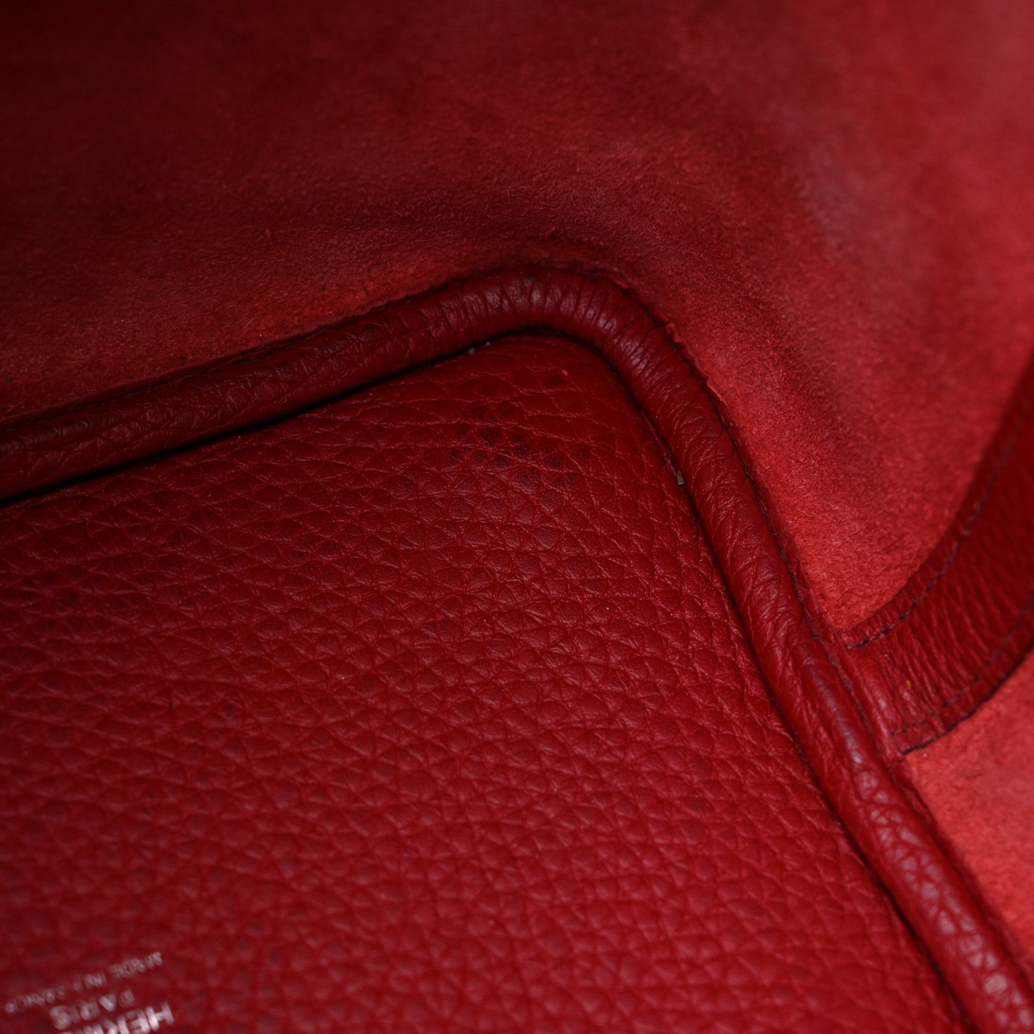 Hermes Taurillon Clemence Picotin Lock 18 PM Rouge Casaque 13 of 17