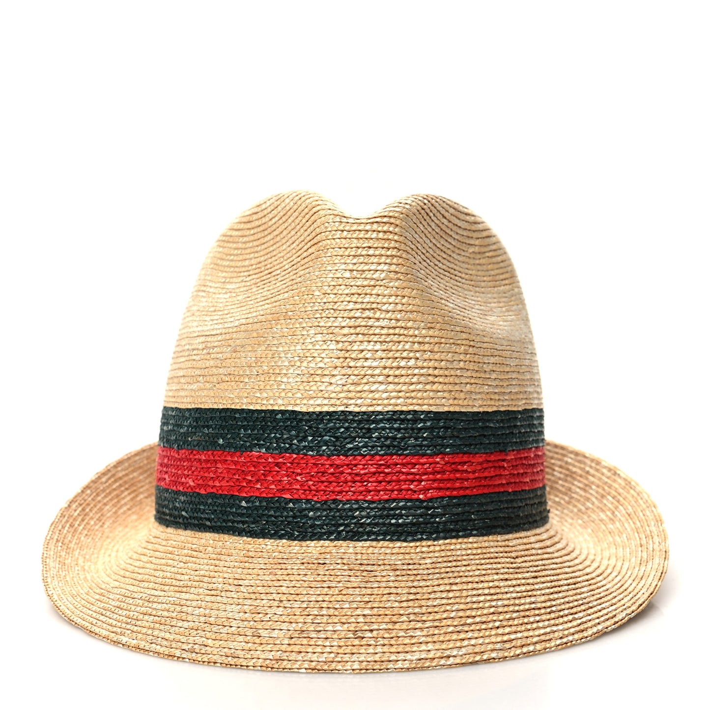 Abaca Straw Web Fedora Hat M