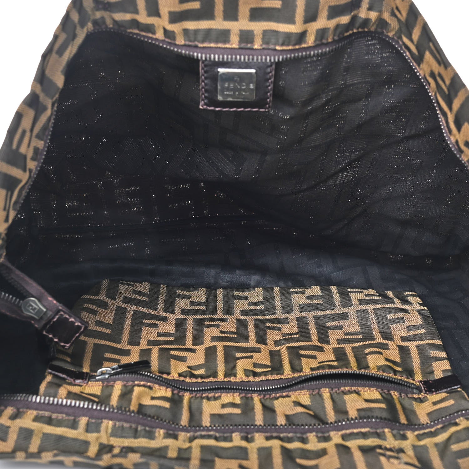 Fendi Zucca Tote Tobacco 4 of 8