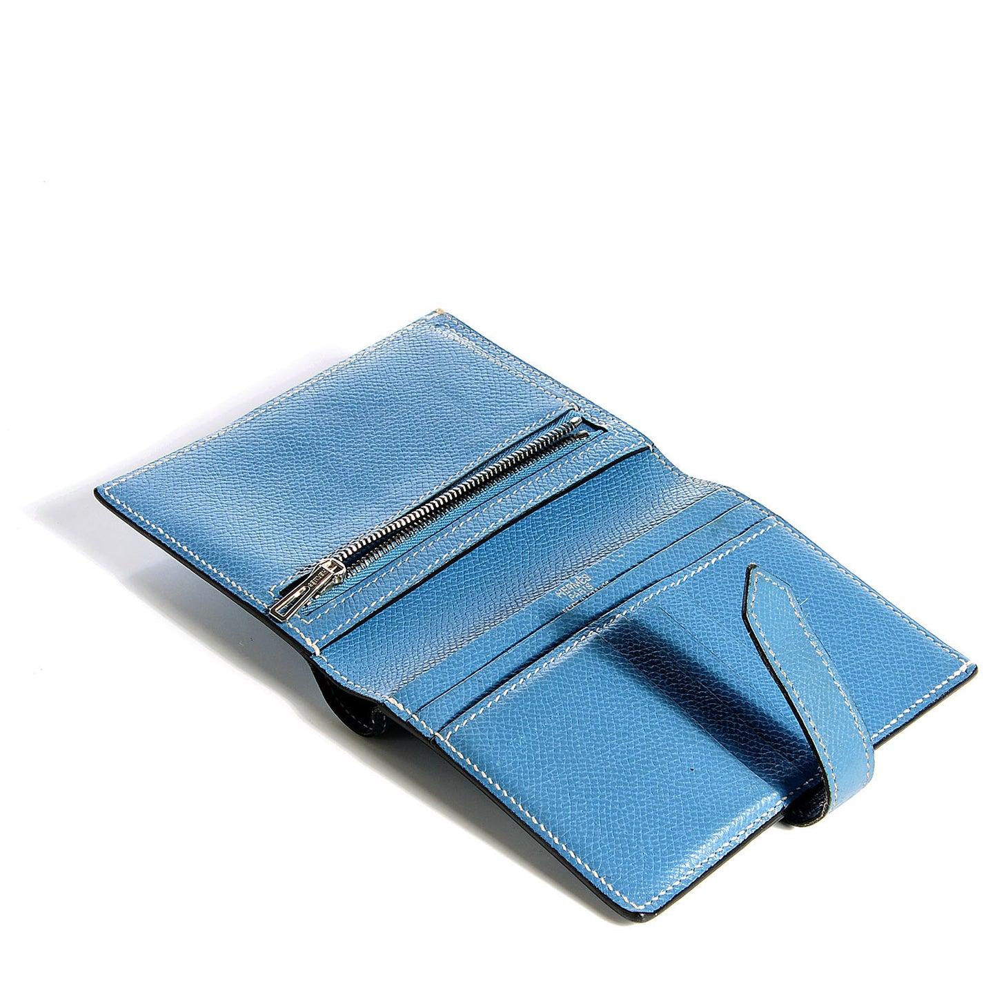 Epsom Compact Bearn Wallet Blue Jean