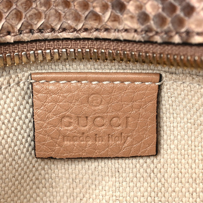 Gucci Small Soho Disco Bag Off White Nut Brown Beige 5 of 6