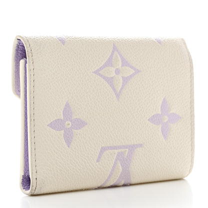 Louis Vuitton Empreinte Monogram Giant Victorine Wallet Latte Bubble Tea 3 of 7