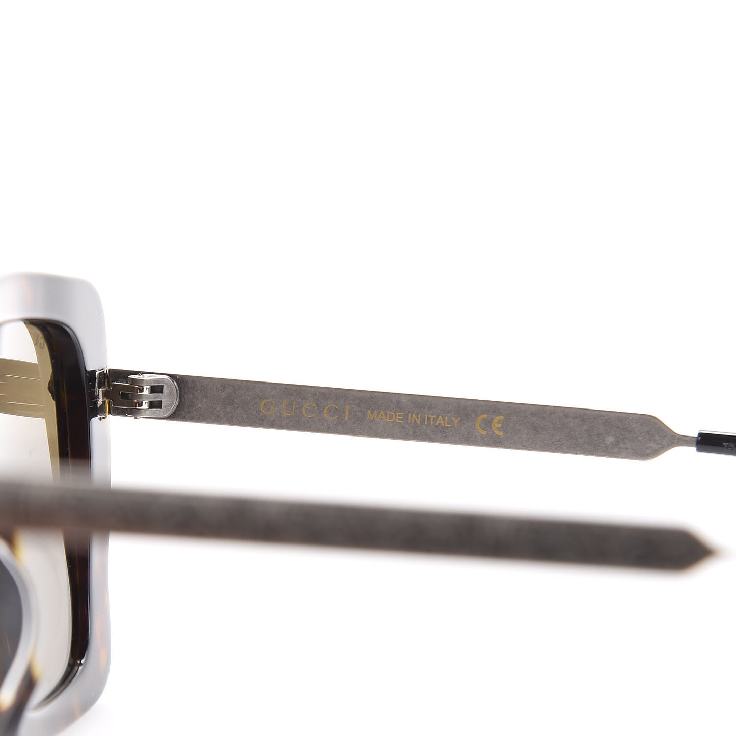 Squared Frame Sunglasses GG0216SA Tortoise