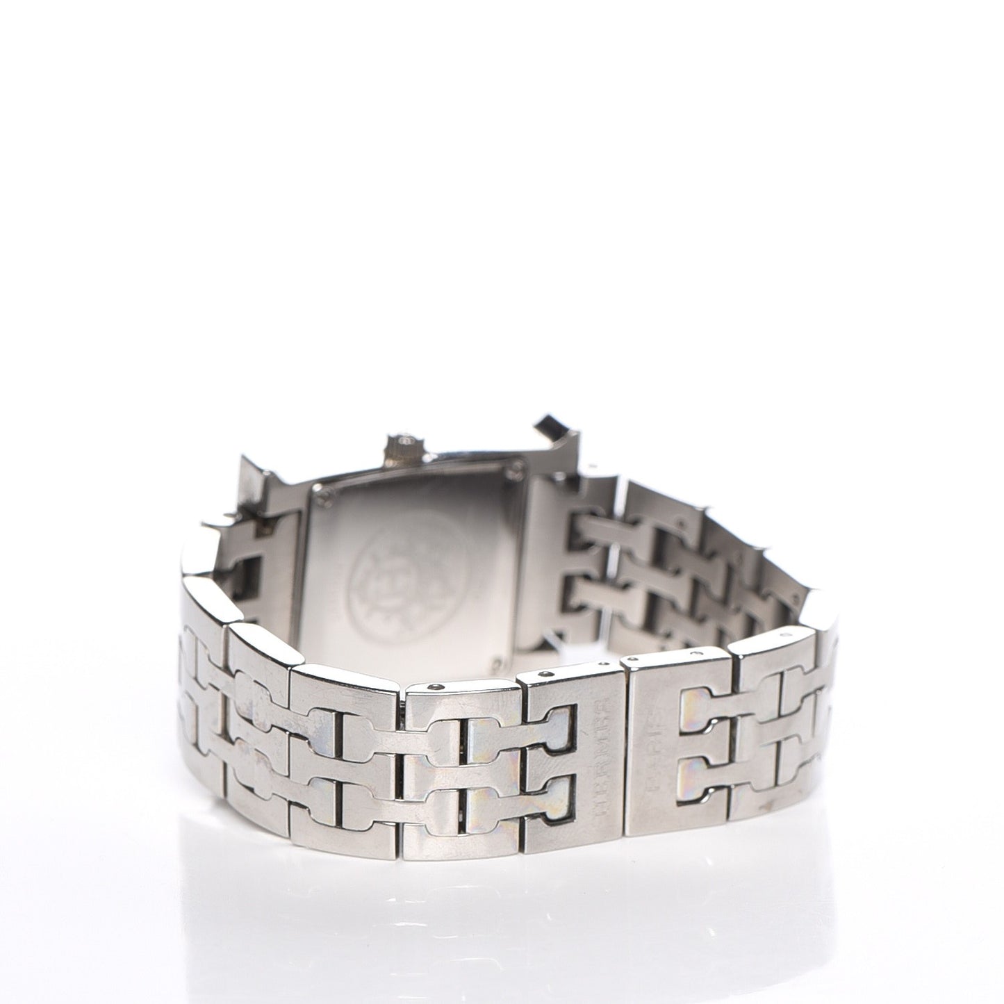 Stainless Steel 21mm Heure H Hour Quartz Watch Black