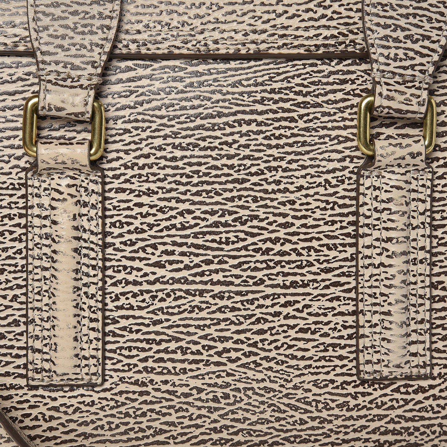 3.1 Textured Calfskin Large Pashli Satchel Tote Bag Brown Beige