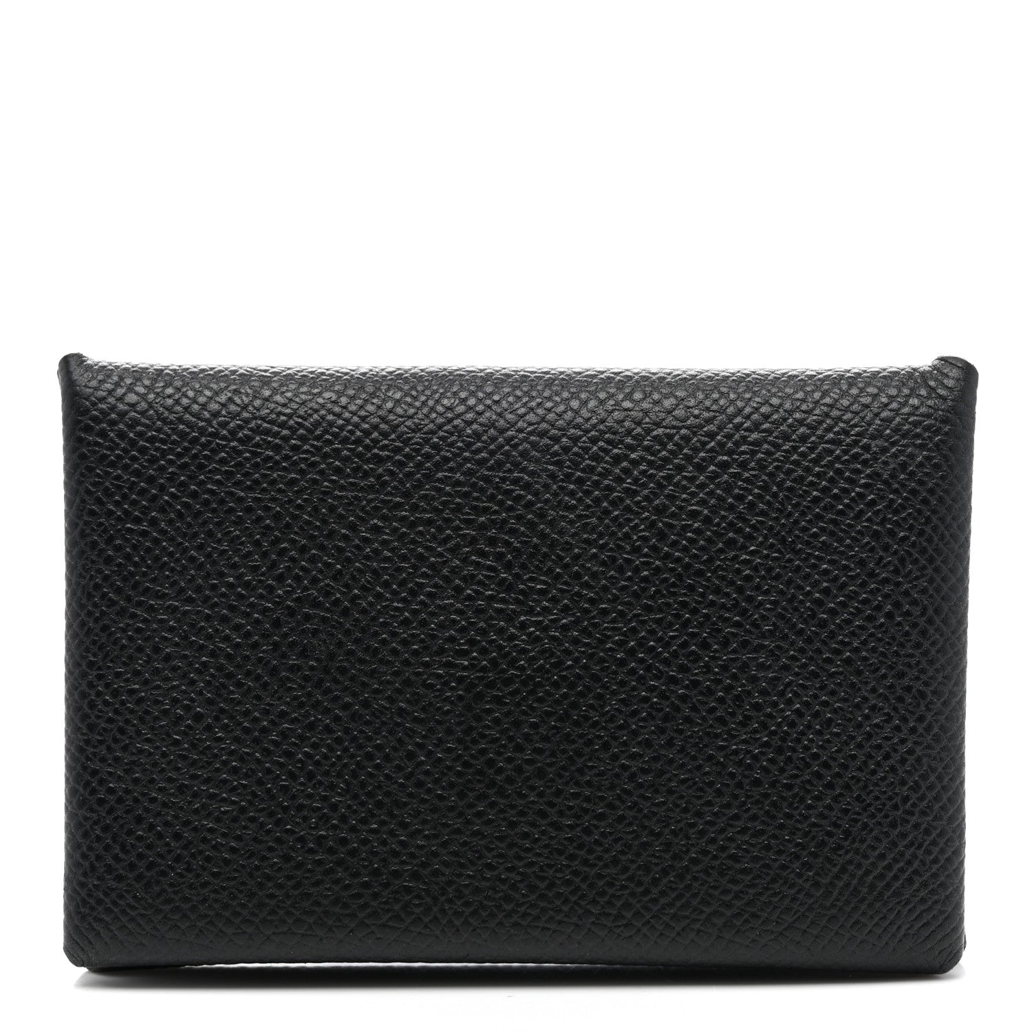 Hermes Epsom Calvi Card Case Black 1 of 6