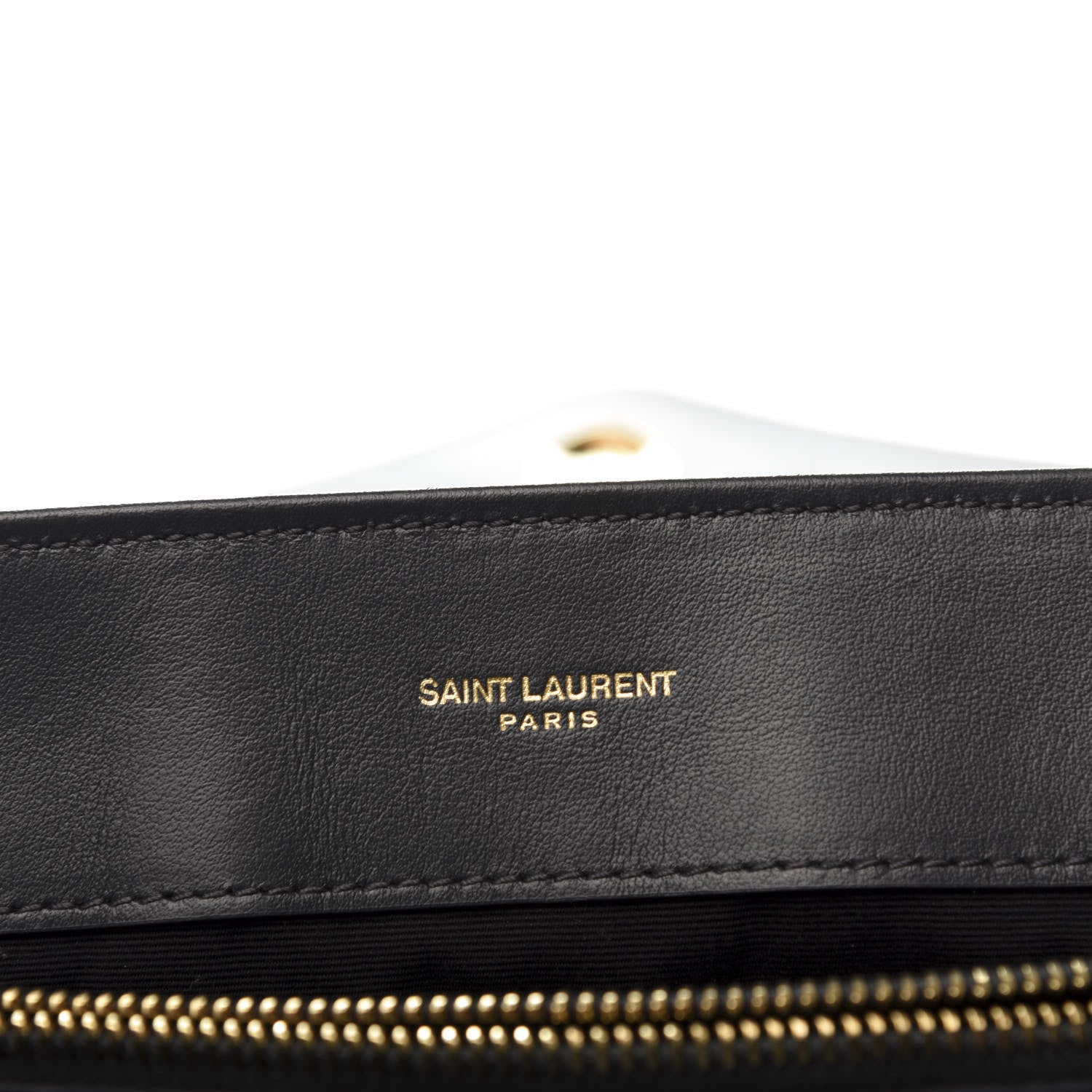 Saint Laurent Calfskin Y Quilted Monogram Medium Loulou Chain Satchel Medium Blue 10 of 11