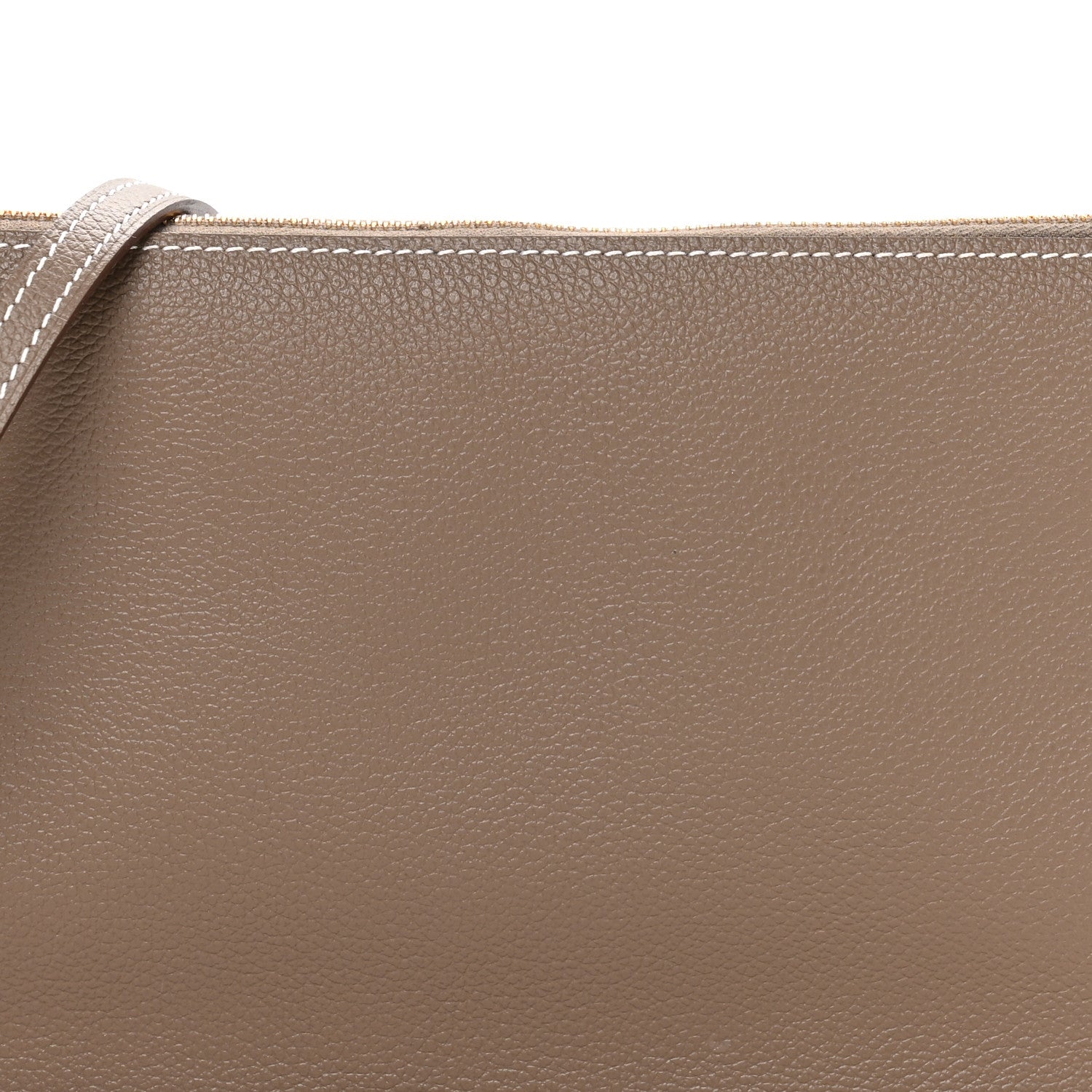 Hermes Evercolor Chaine d'Ancre Zipengo Pochette To Go Etoupe