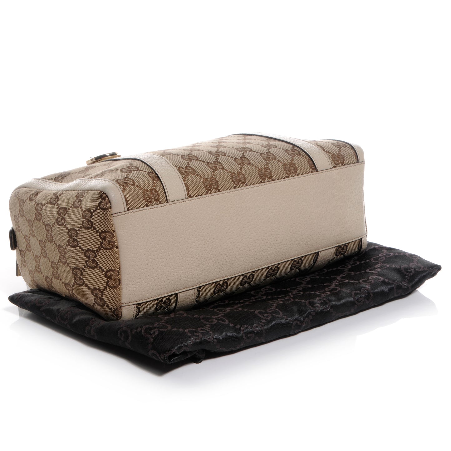 Monogram Small Abbey Boston Off White