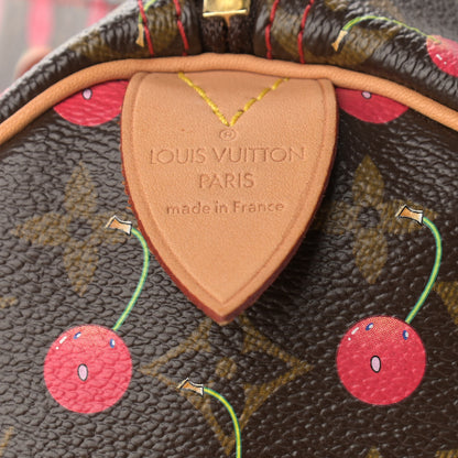 Louis Vuitton Monogram Cerises Speedy 25 6 of 12