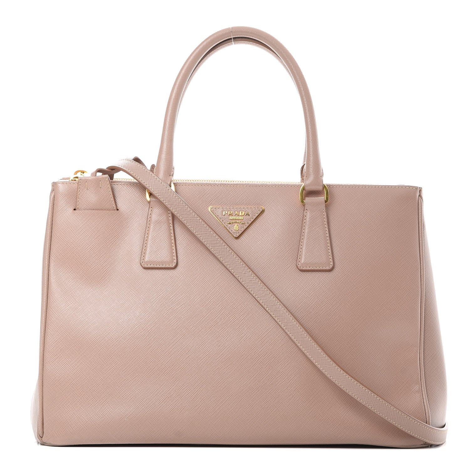 Prada Saffiano Medium Galleria Double Zip Tote Cammeo 1 of 19