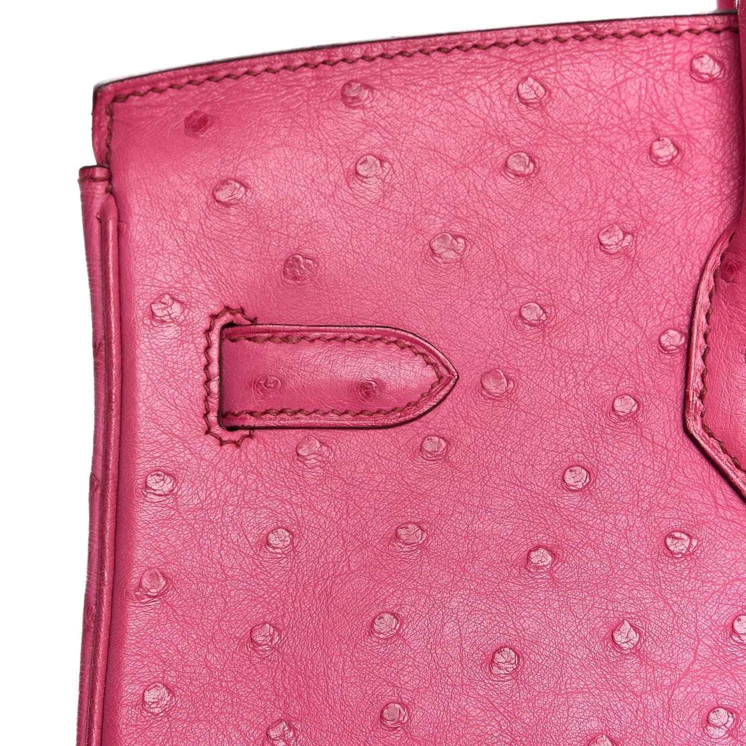 Hermes Ostrich Birkin 35 Fuchsia 11 of 35