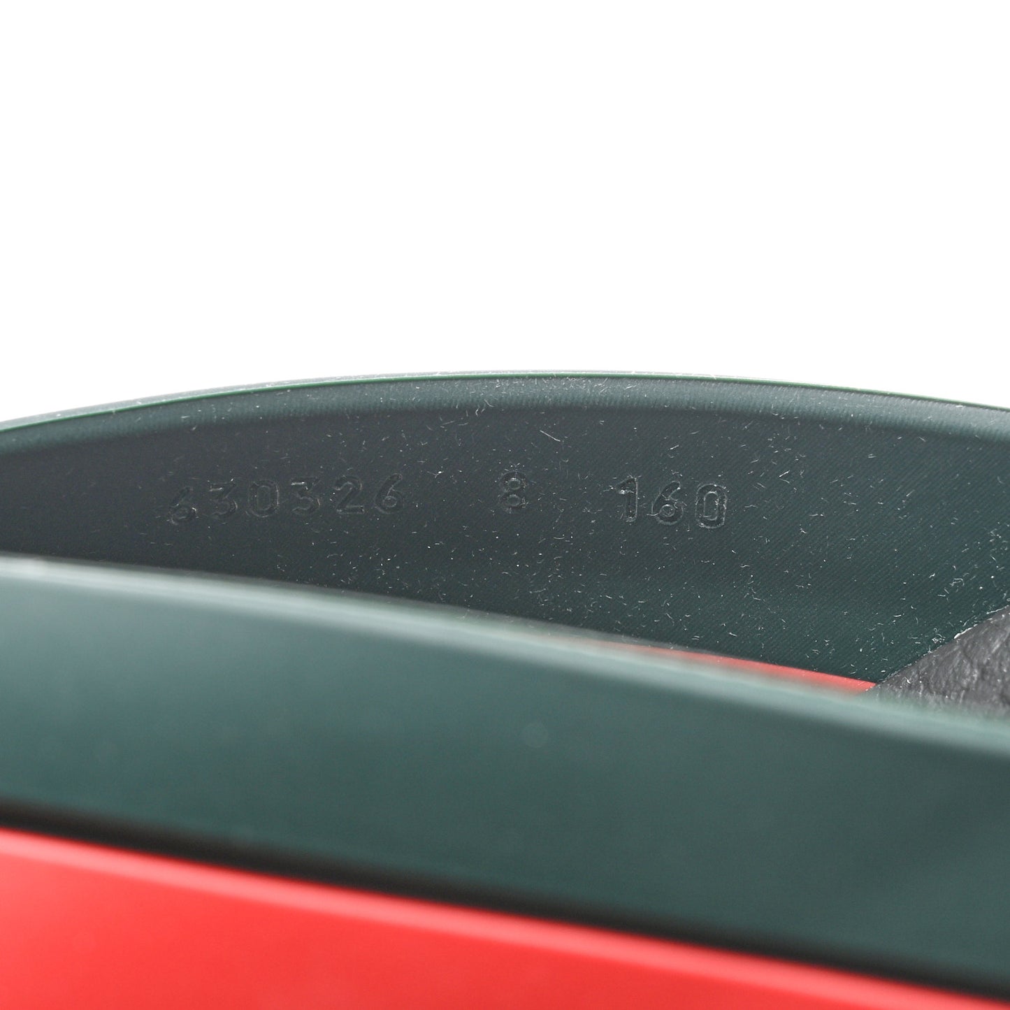 Rubber Web Mens Criss Cross Slide Sandals 8 Green Red