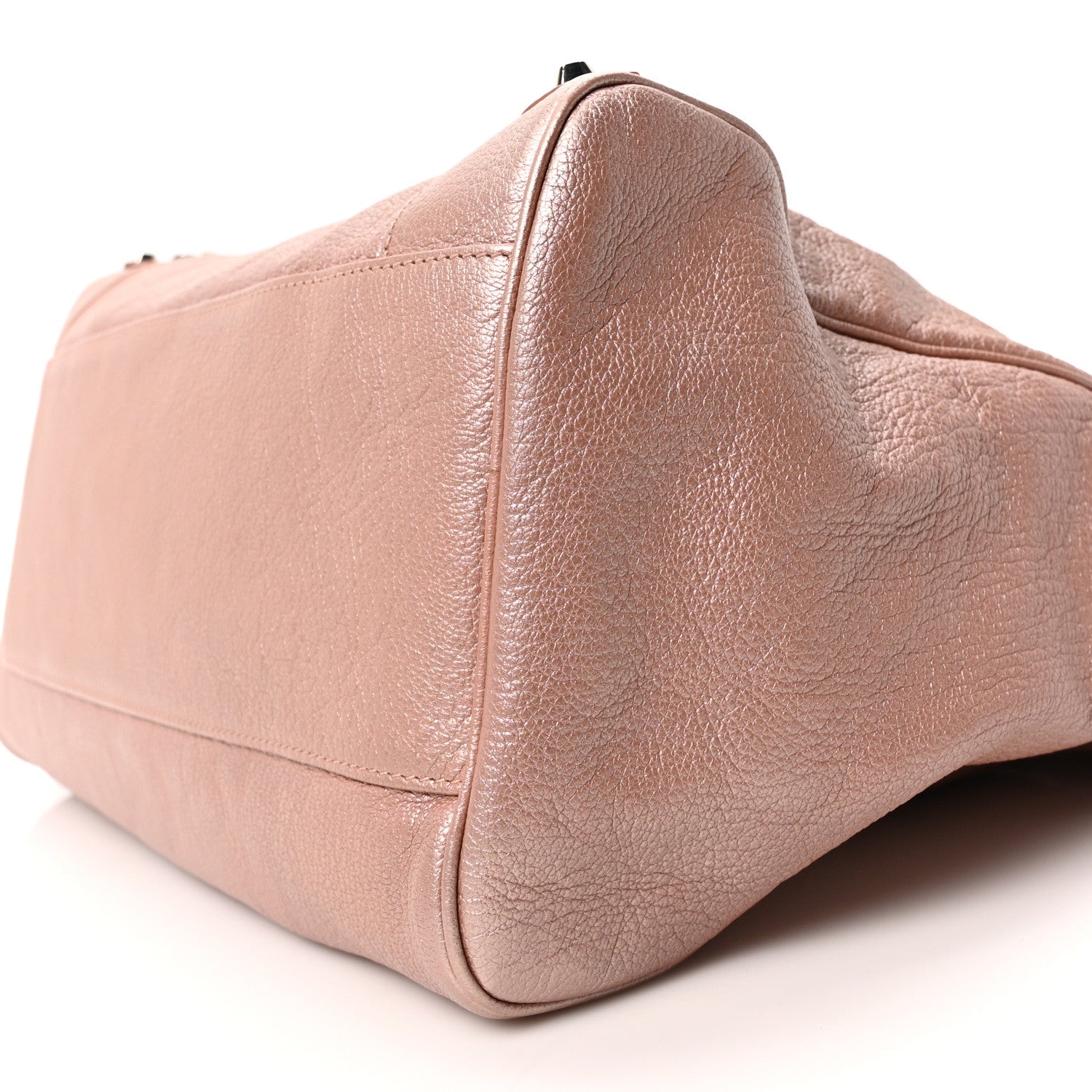 Balenciaga Pearlescent Goatskin Classic Palladium Hardware Velo Rose Rose Light 11 of 11