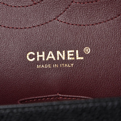 Chanel Caviar Quilted Jumbo Double Flap Black 6 of 10