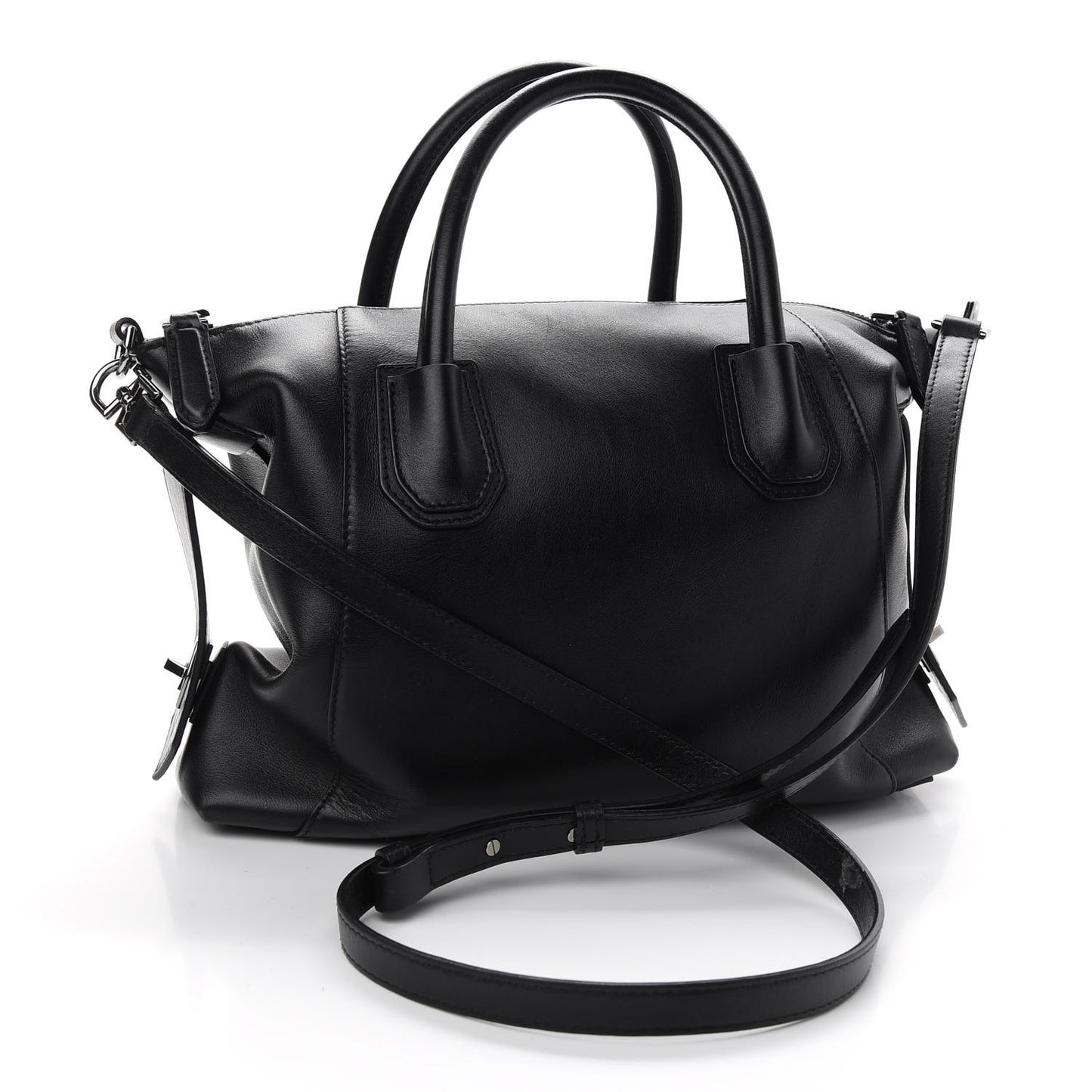 Smooth Calfskin Small Soft Antigona Black