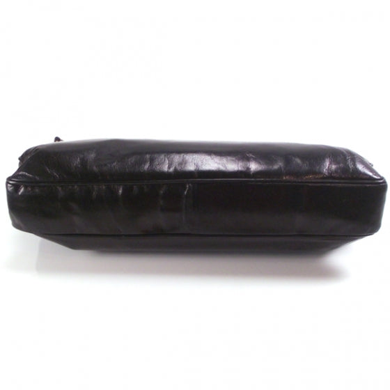 Leather Doctor Bag Clutch