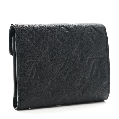 Louis Vuitton Empreinte Victorine Wallet Black 3 of 6