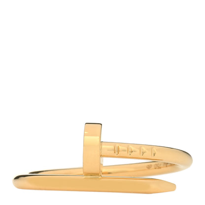 Cartier 18K Yellow Gold Small Juste Un Clou Ring 51 5.75 1 of 4