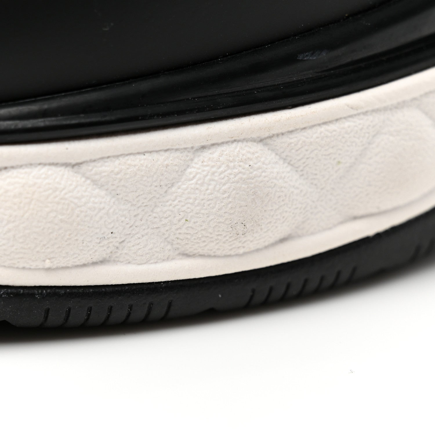 Chanel Velvet Calfskin Mixed Fibers CC Sneakers 36.5 Black 11 of 14
