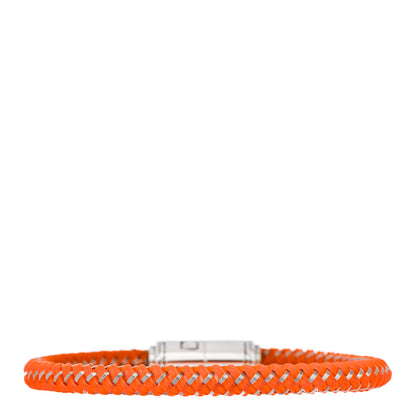 John Hardy Sterling Silver 6mm Cord Bracelet Orange 2 of 5