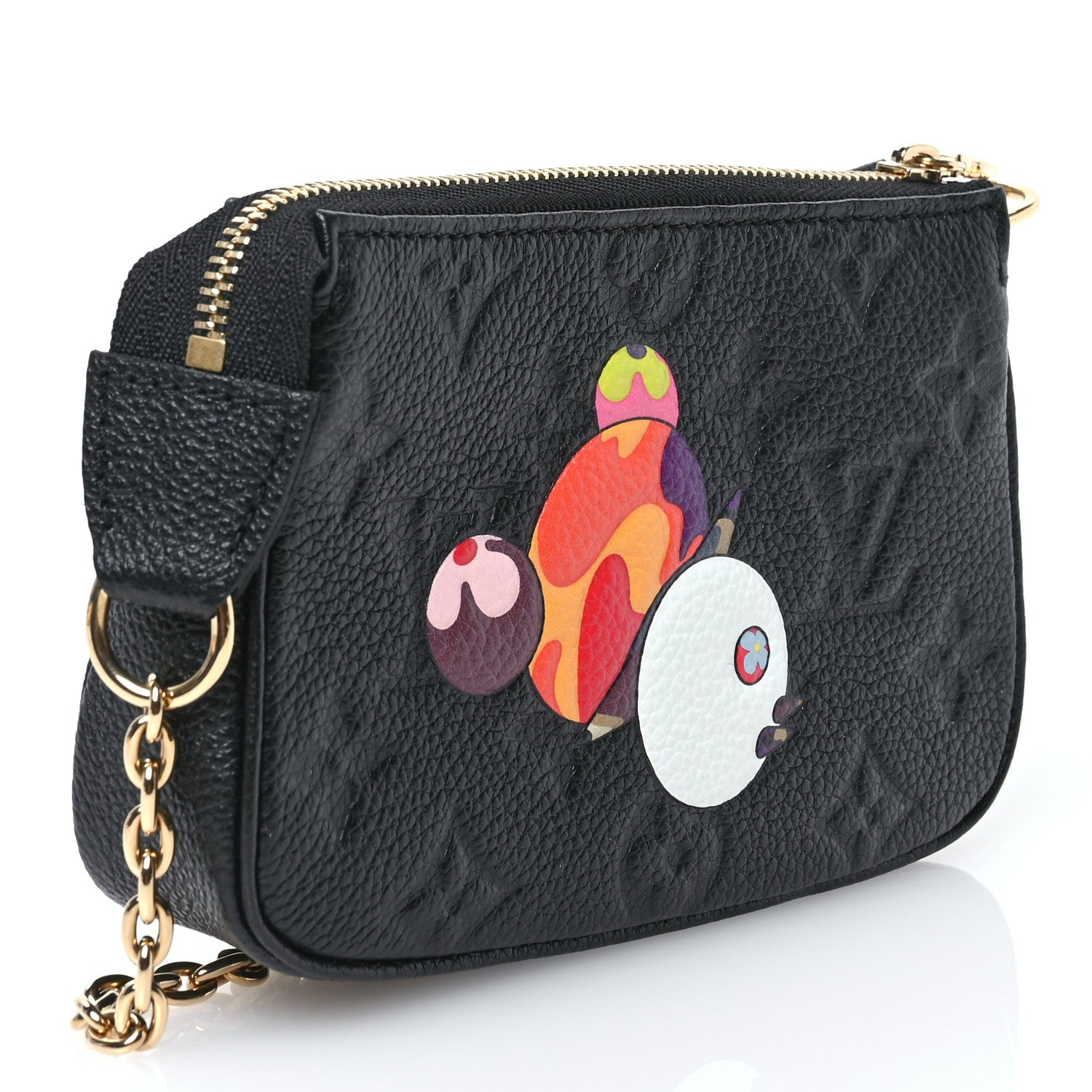 Louis Vuitton LV X TM Empreinte Monogram Mini Pochette Accessories Black Multicolor 3 of 6