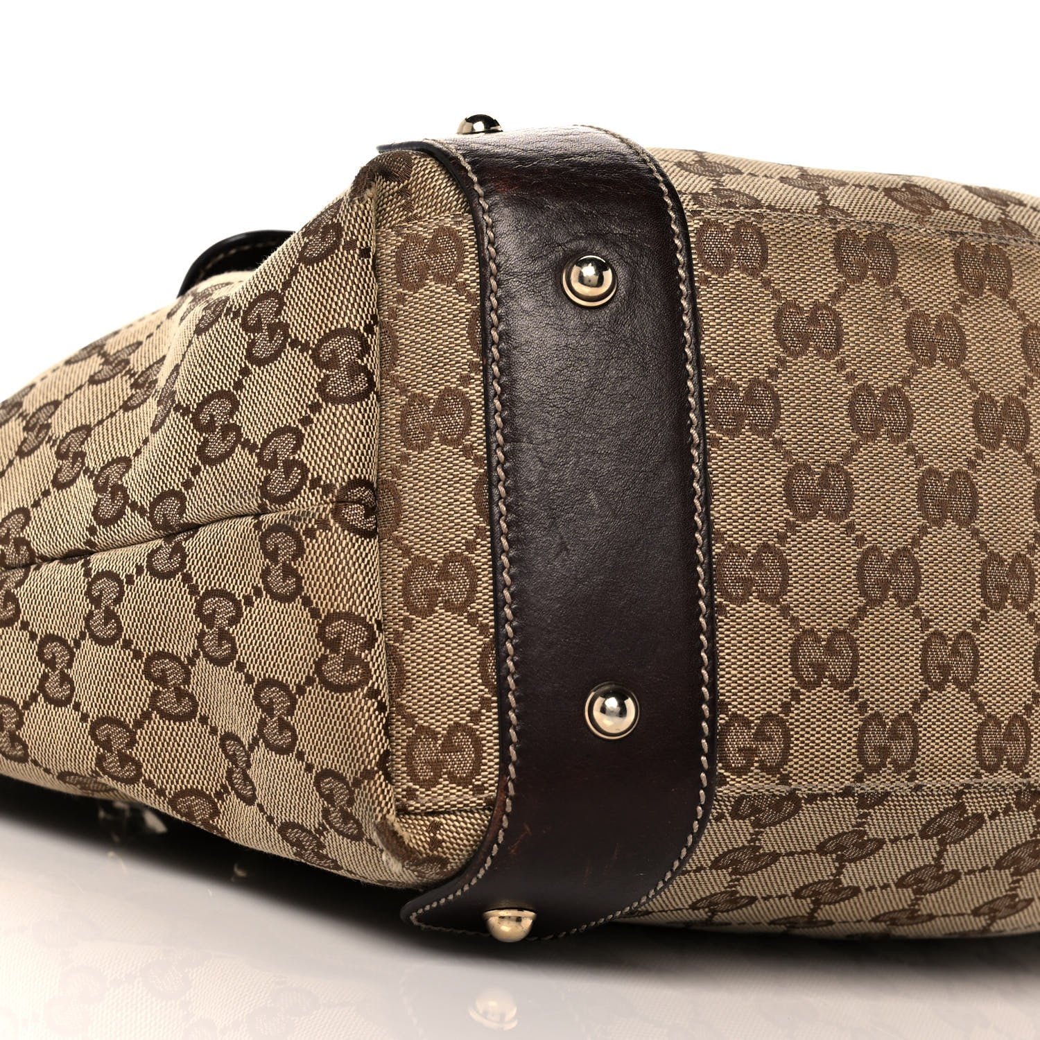 Gucci Monogram Medium Pelham Shoulder Bag Dark Brown 5 of 10