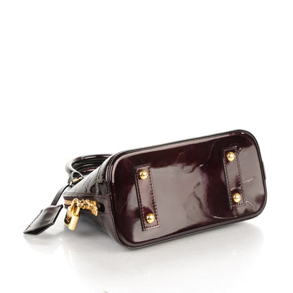 Louis Vuitton Vernis Alma BB Amarante 4 of 7