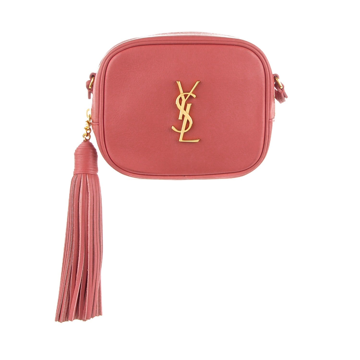 Saint Laurent Nappa Monogram Blogger Bag Dark Blush 1 of 7