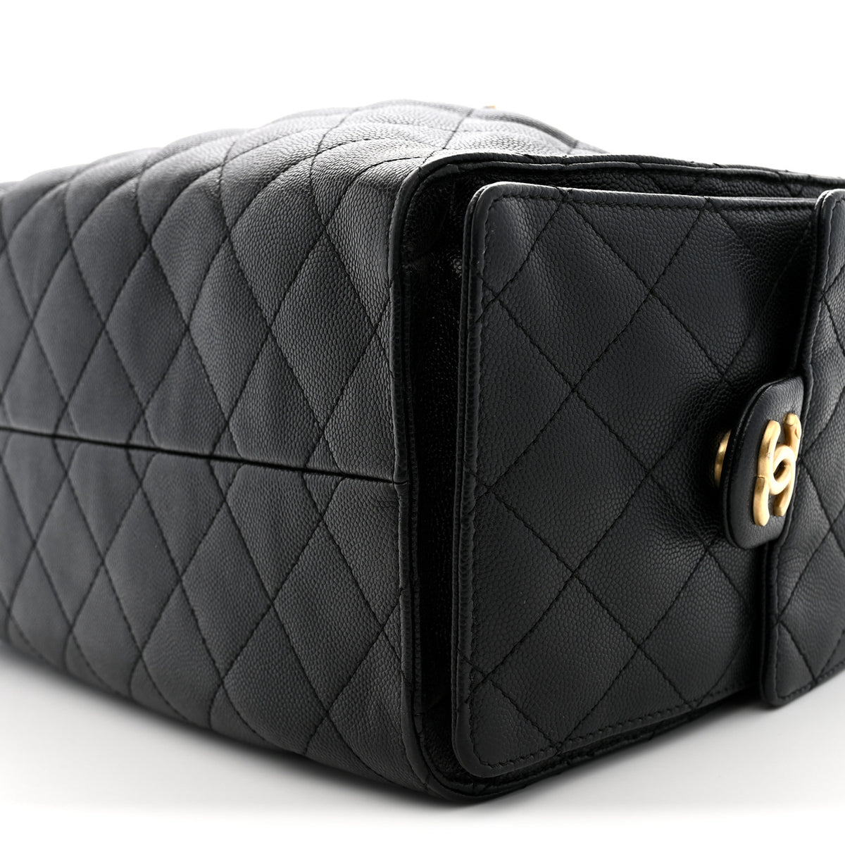 Chanel Caviar Quilted Small Chanel 25 Handbag Black 10 of 11