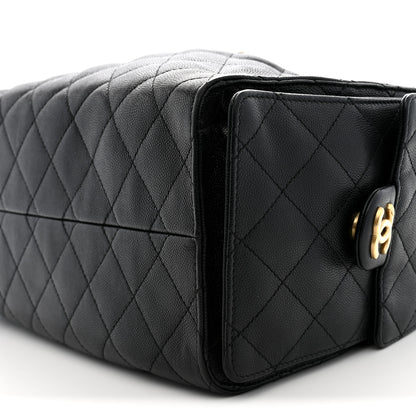 Chanel Caviar Quilted Small Chanel 25 Handbag Black 10 of 11