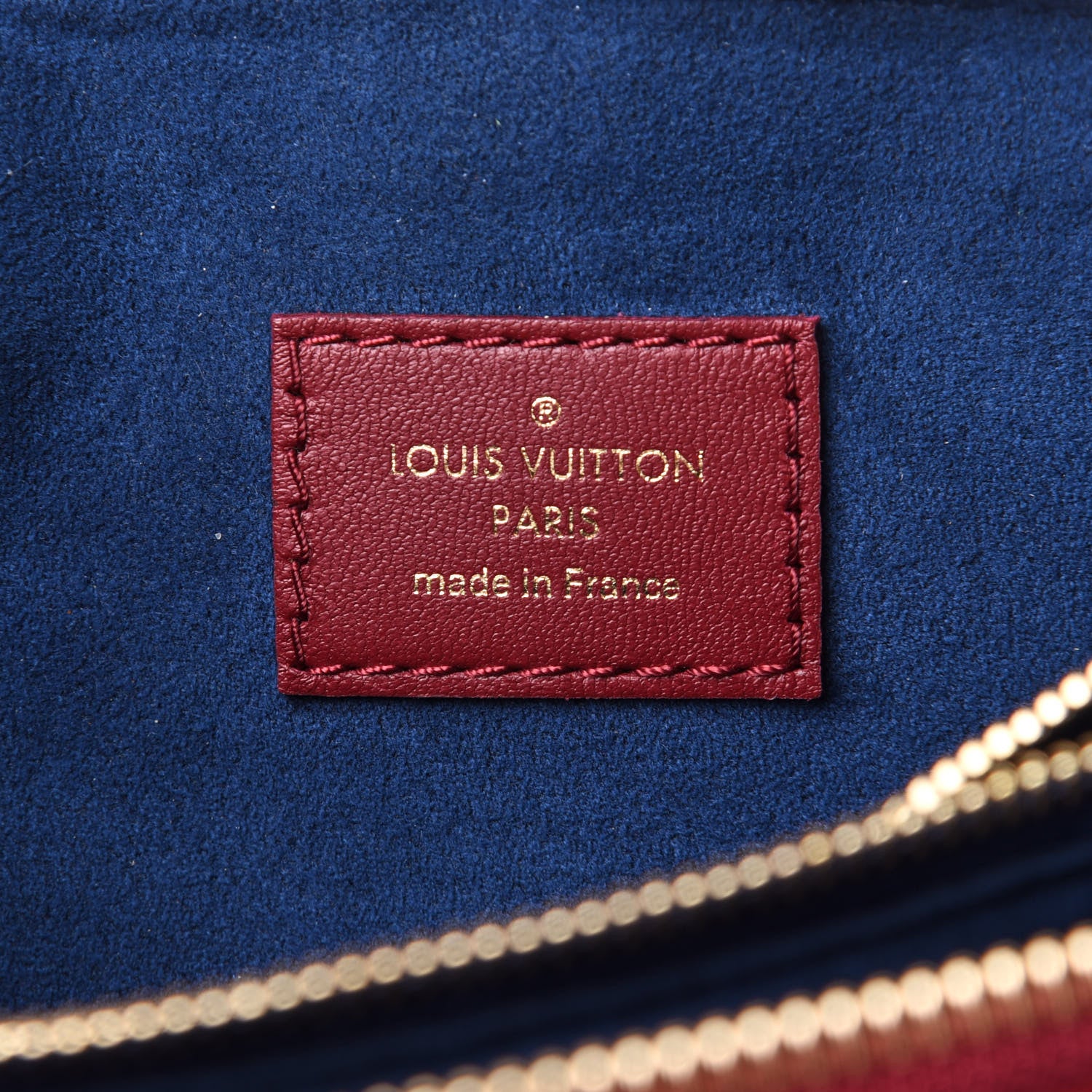 Louis Vuitton Lambskin Embossed Monogram Coussin PM Wine 5 of 8