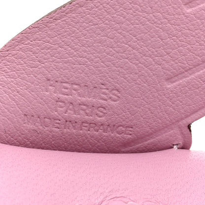 Hermes Milo Lambskin Grigri Rodeo Pegase Horse Bag Charm PM Mauve Sylvestre 3 of 5