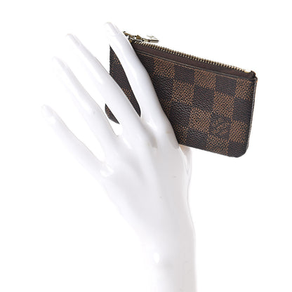 Louis Vuitton Damier Ebene Key Pouch 2 of 6