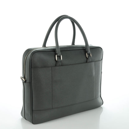 Prada Saffiano Logo Briefcase Marmo 3 of 8