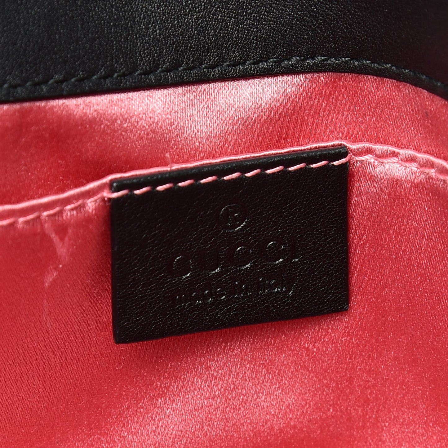 Velvet Matelasse Mini GG Marmont Shoulder Bag Black