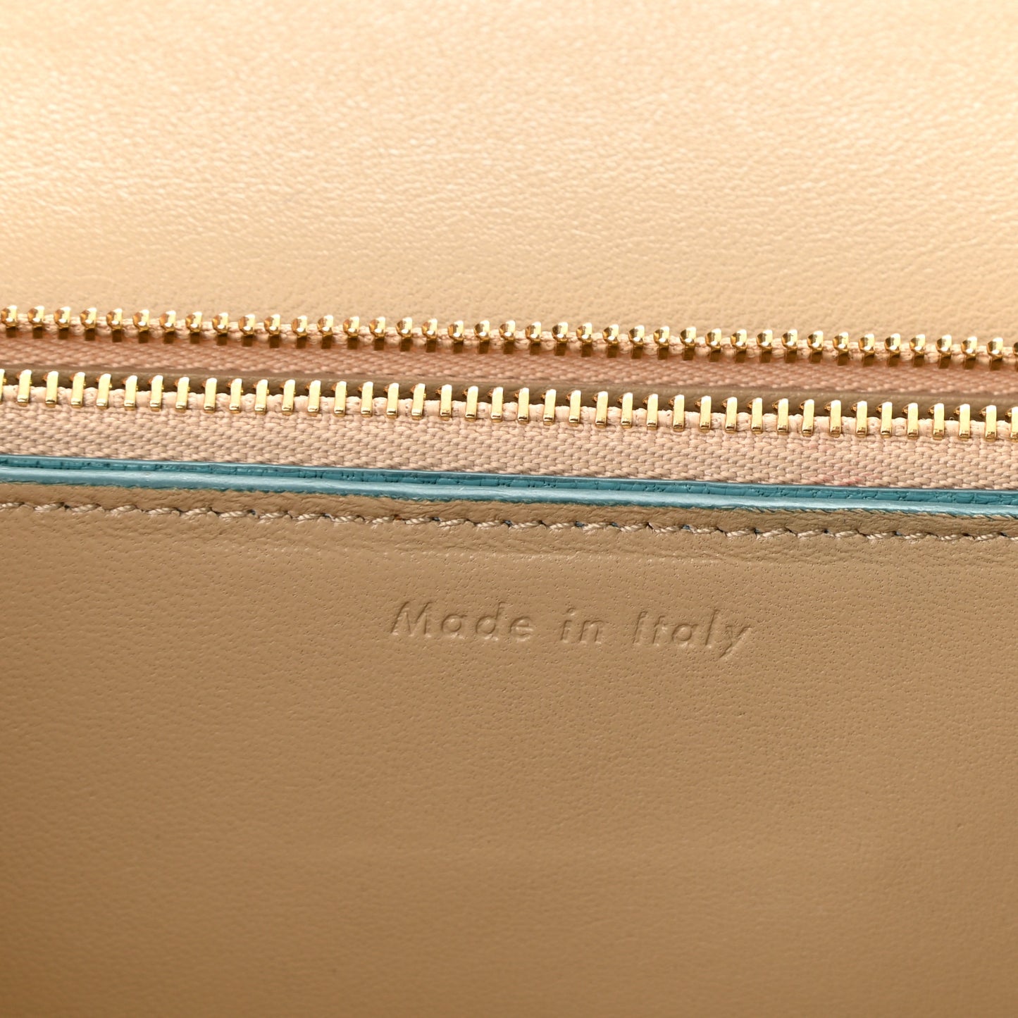 Goatskin Medium Classic Box Flap Bag Antarctic
