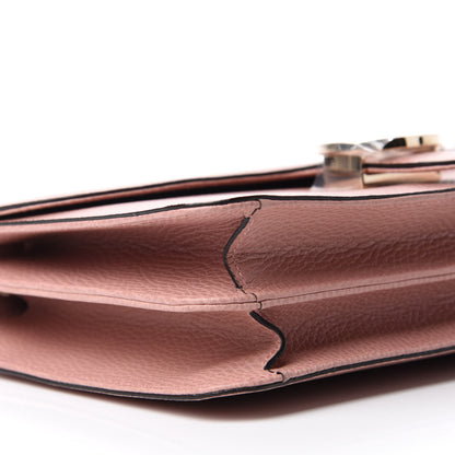 Gucci Dollar Calfskin Interlocking G Shoulder Bag Soft Pink 6 of 10