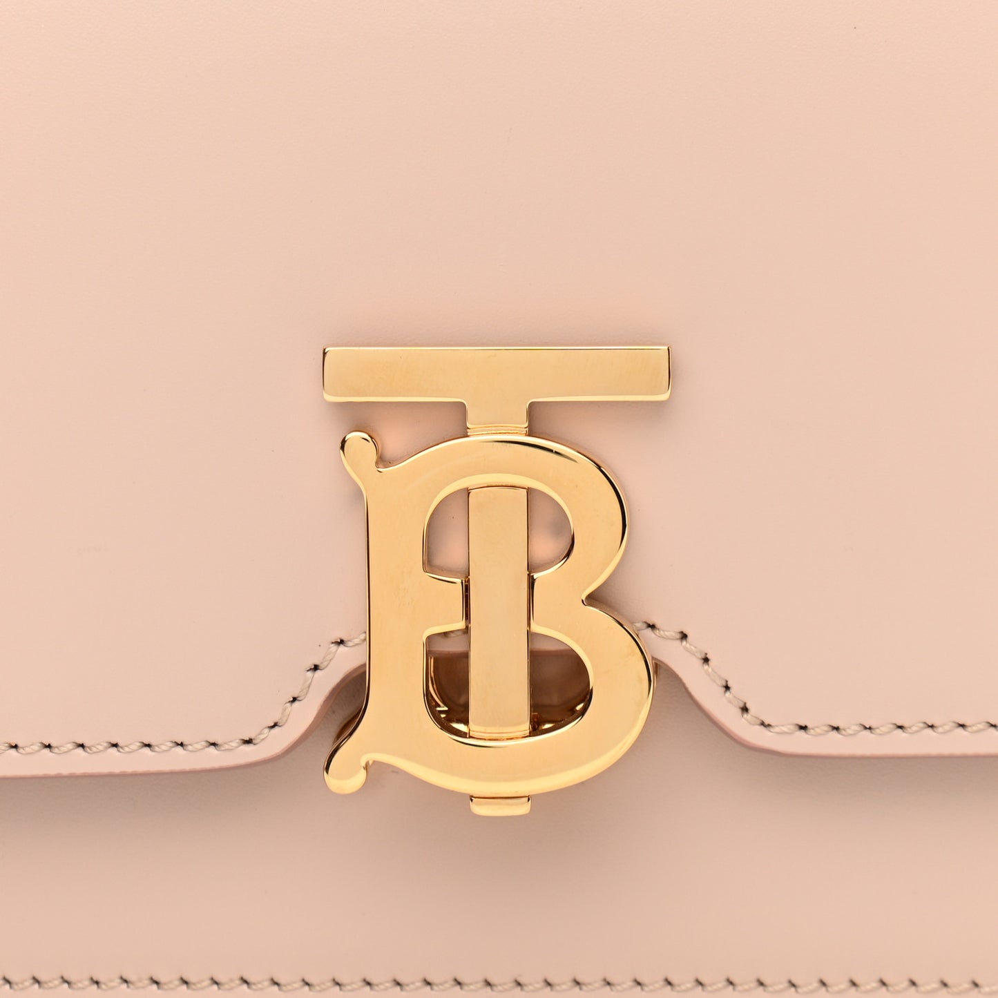 Calfskin Small TB Bag Rose Beige