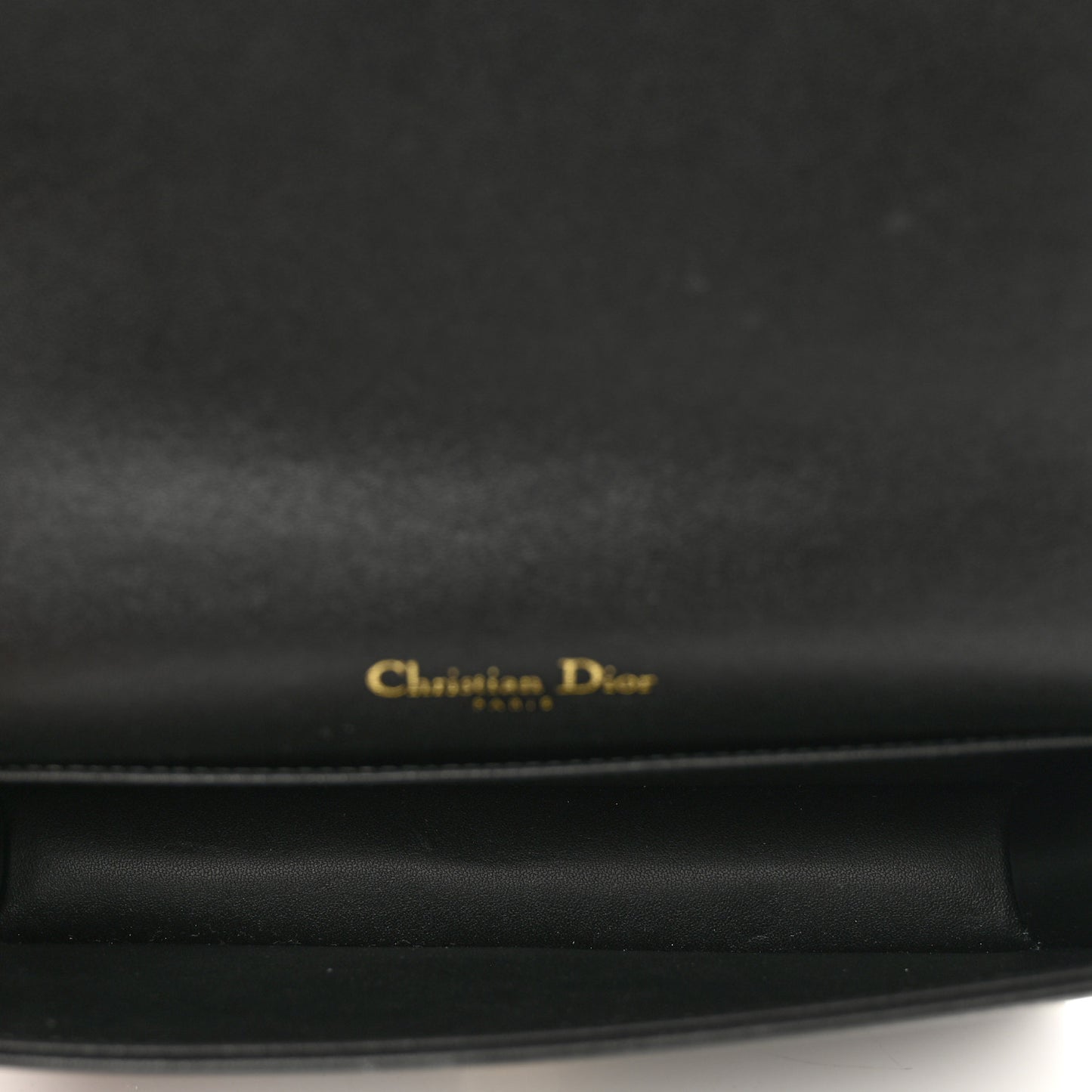 Lambskin Cannage Lady Dior Pouch Black