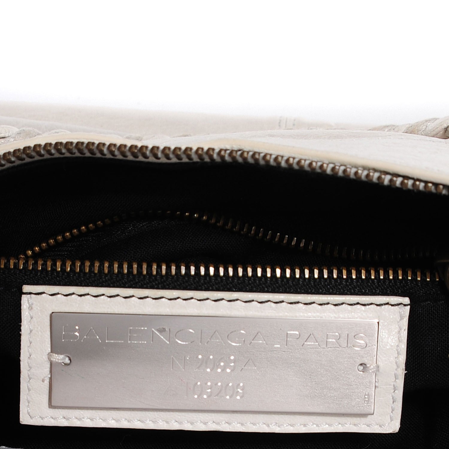 Balenciaga Chevre Classic Hardware First White 9 of 12