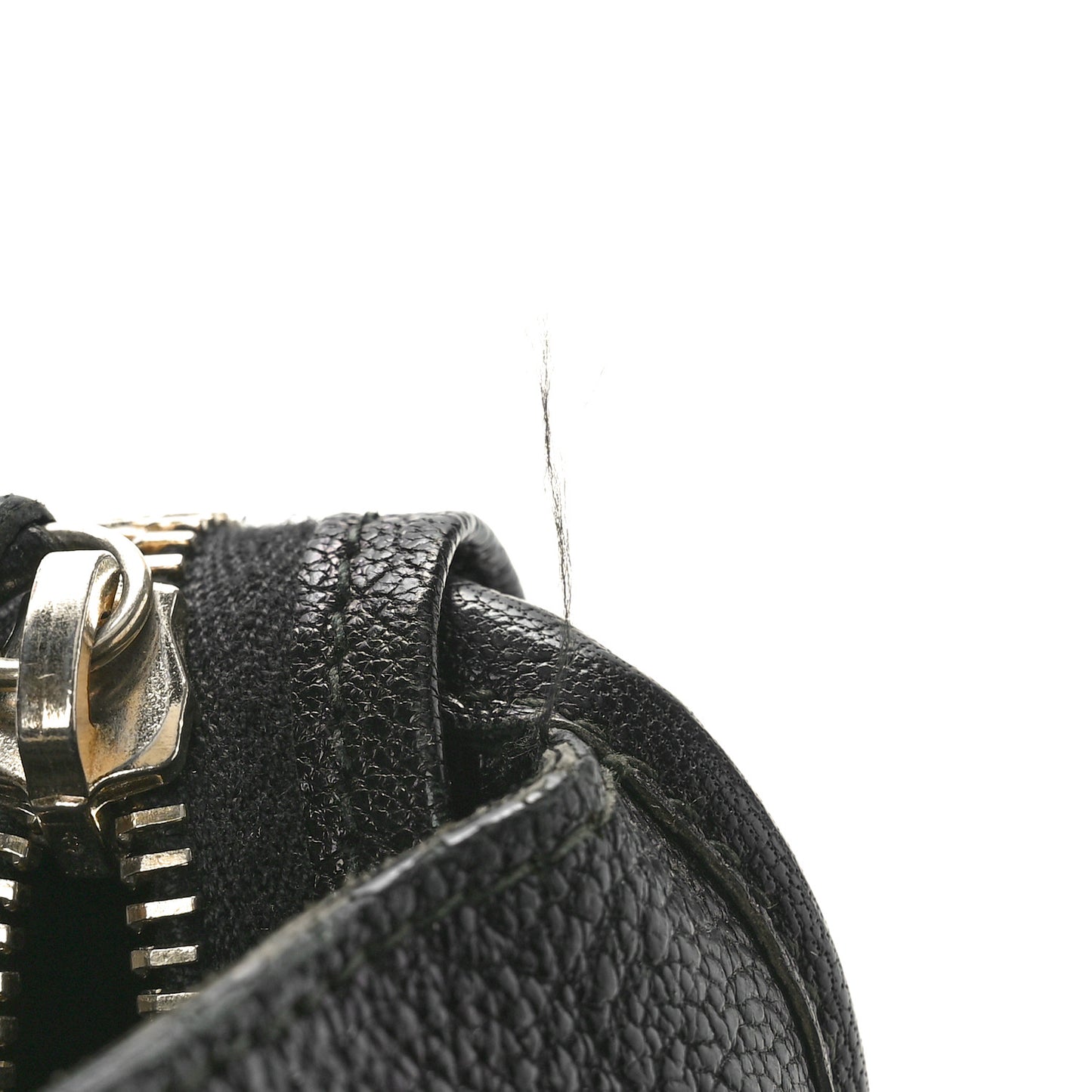 Chevre Gold Metallic Edge Hardware City Black