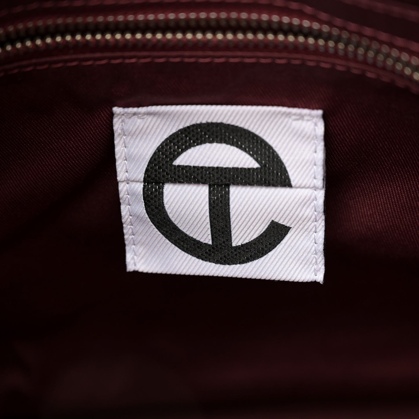 Vegan Leather Medium Shopping Bag Oxblood