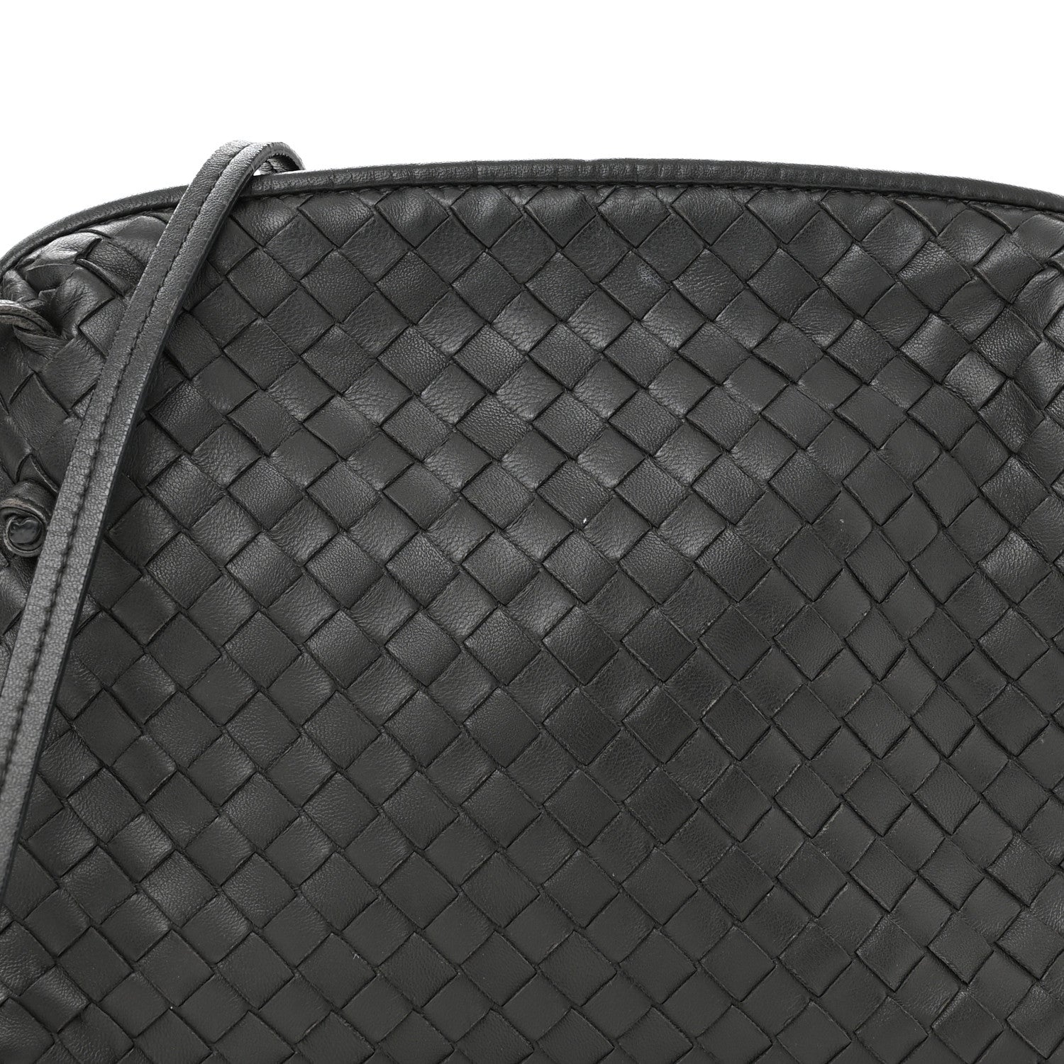 Bottega Veneta Nappa Intrecciato Pillow Crossbody Messenger Light Grey 15 of 24