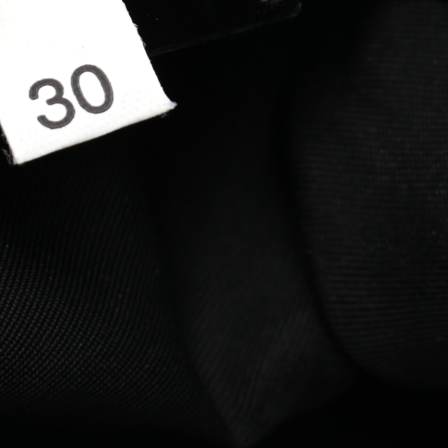 Prada Saffiano Tessuto Nylon Vela Bucket Wristlet Black 7 of 7