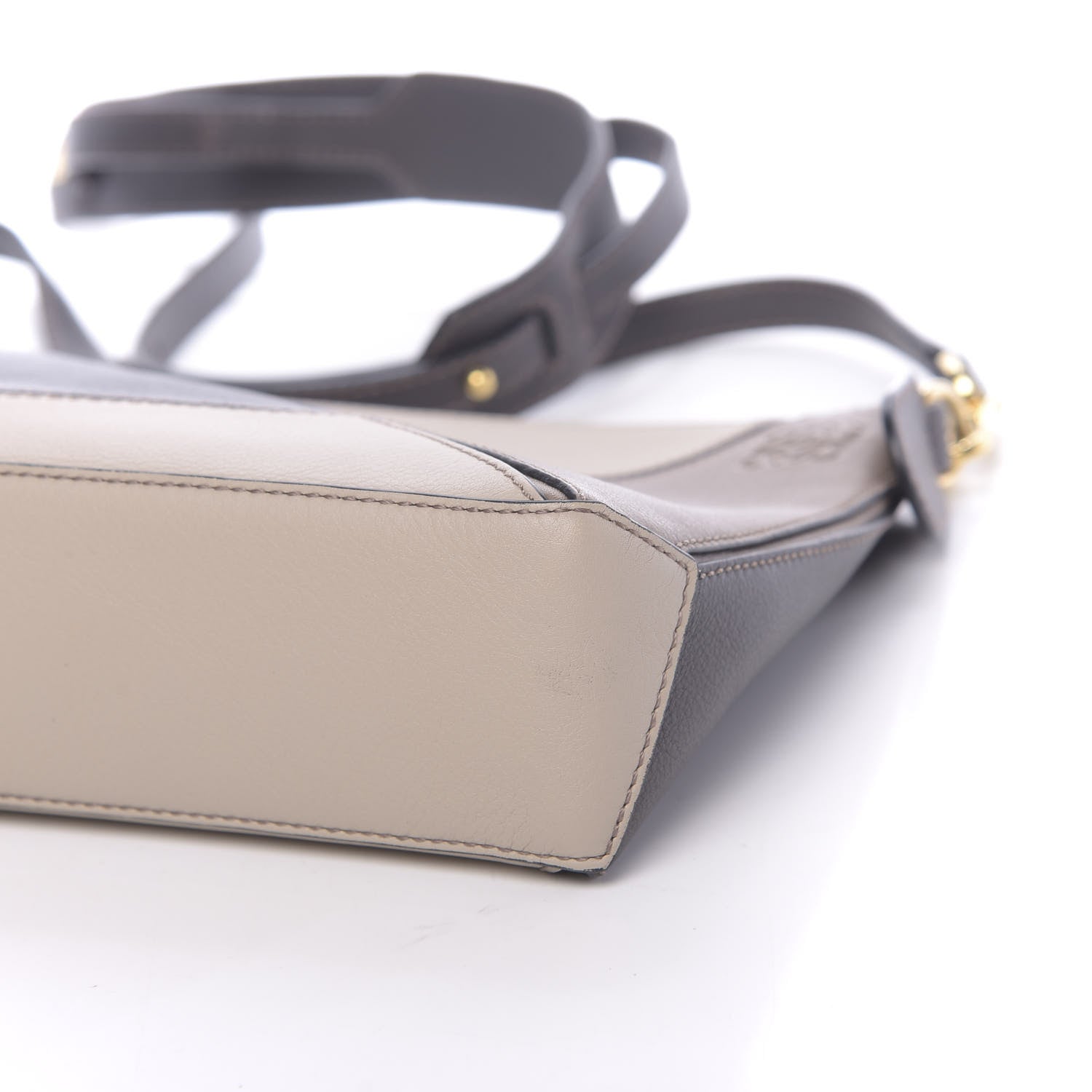 Loewe Calfskin Mini Puzzle Bag Mink Taupe 9 of 9