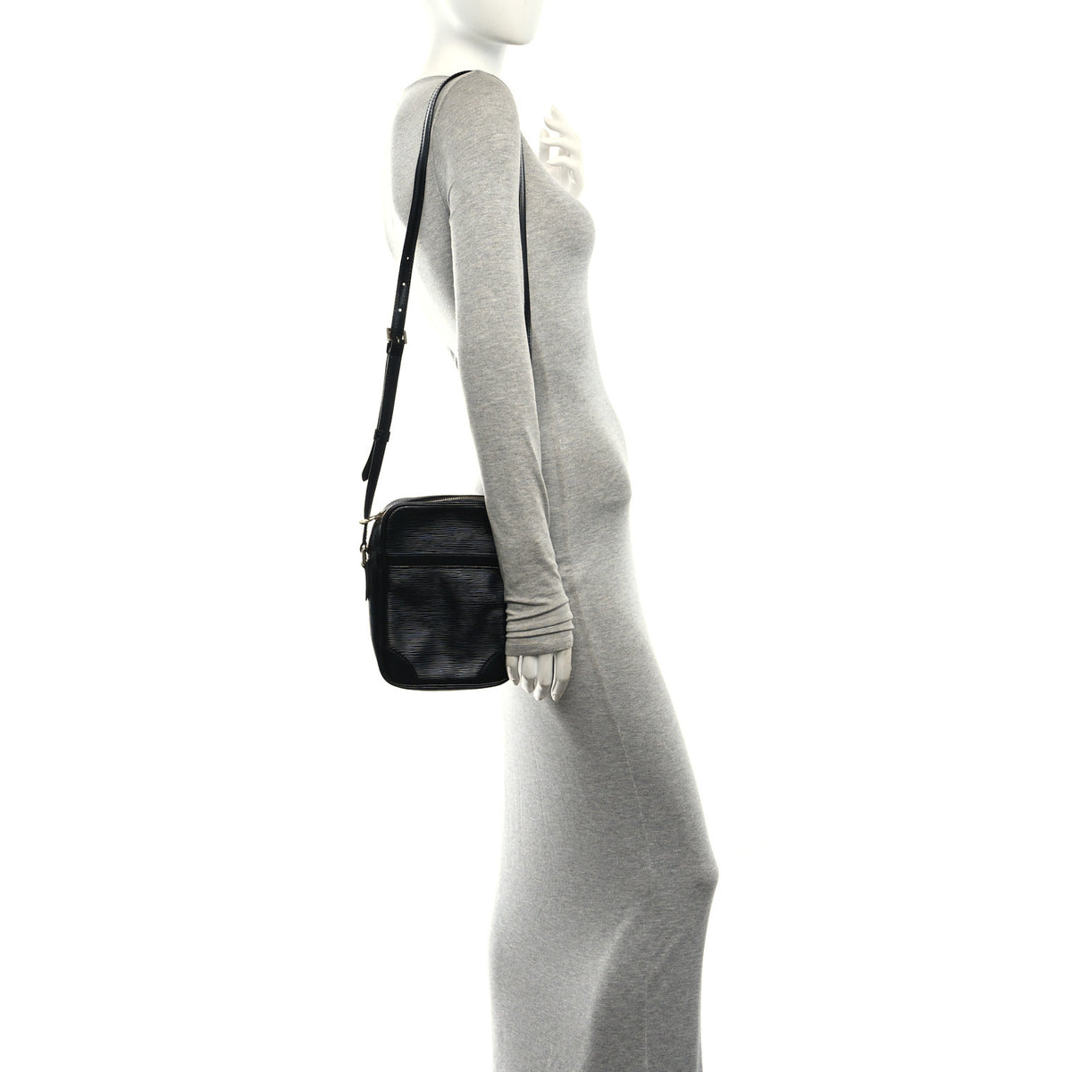 Louis Vuitton Electric Epi Danube Black 2 of 10
