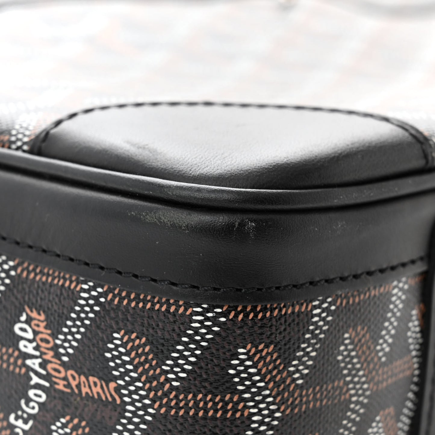 Goyardine Ambassade PM Briefcase Black