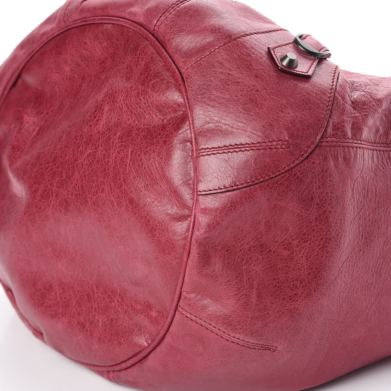 Balenciaga Agneau Classic Hardware Pompon Pourpre 9 of 9